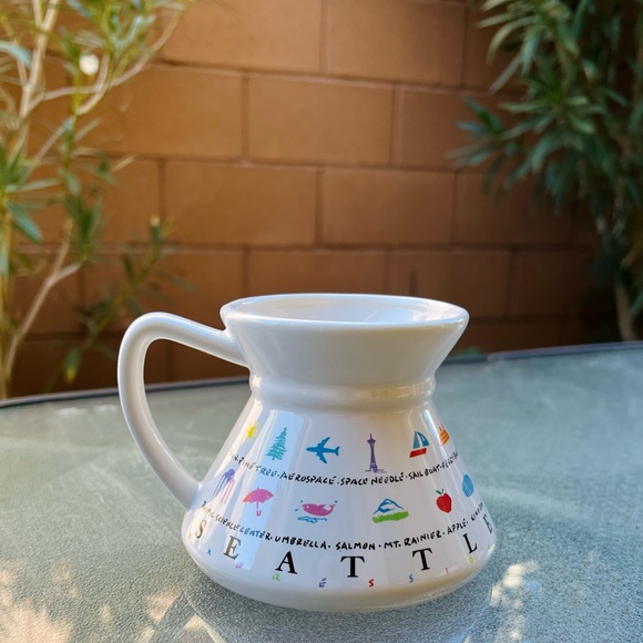 Vintage Seattle No Spill Mug Luke-a-Tuke Vtg 1990 - Picture 4 of 6